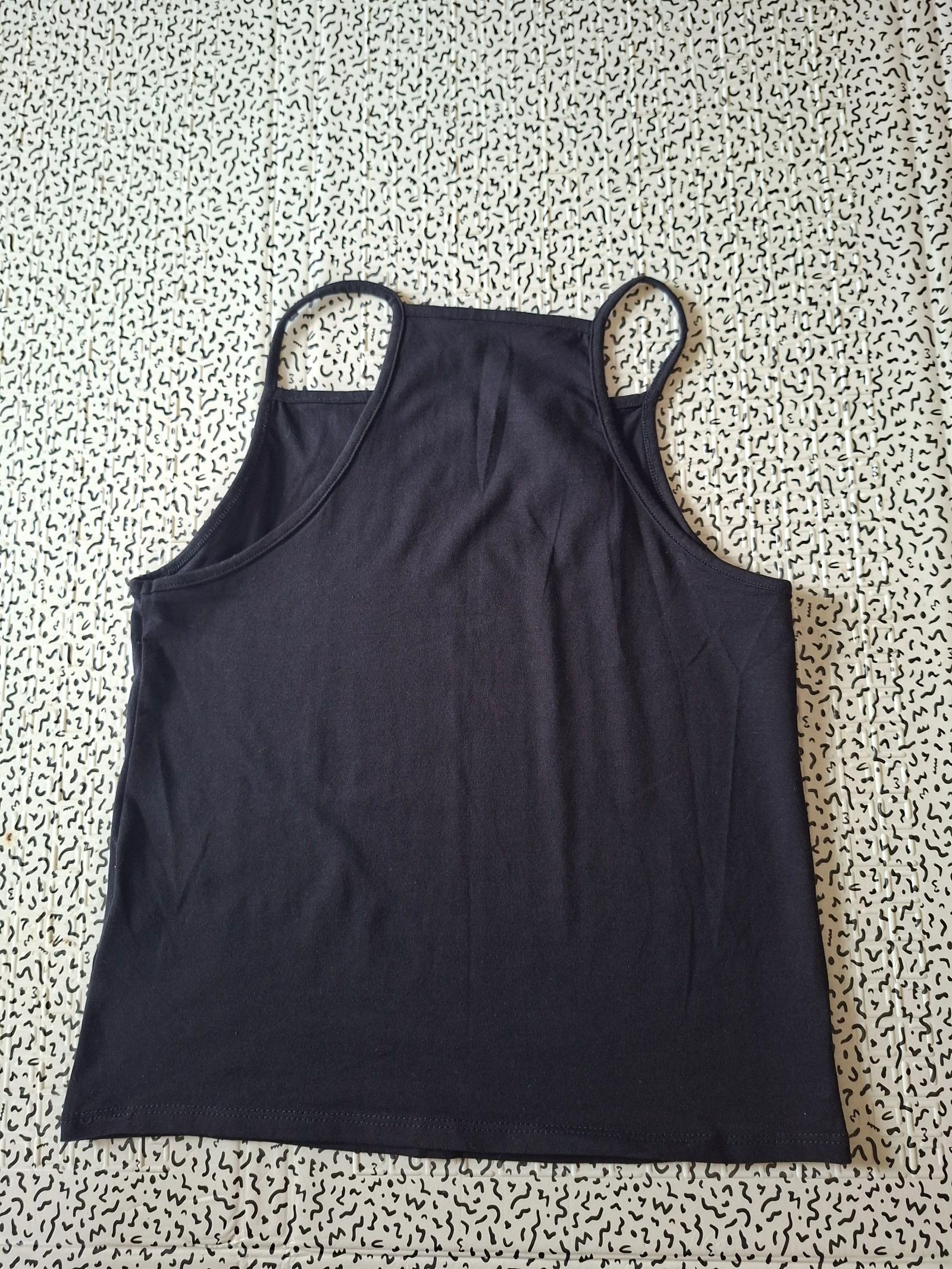 Top sem mangas H&M para meninas 10-12 anos 146/152 preto Venice Beach Los Angeles 1993 – photo 4